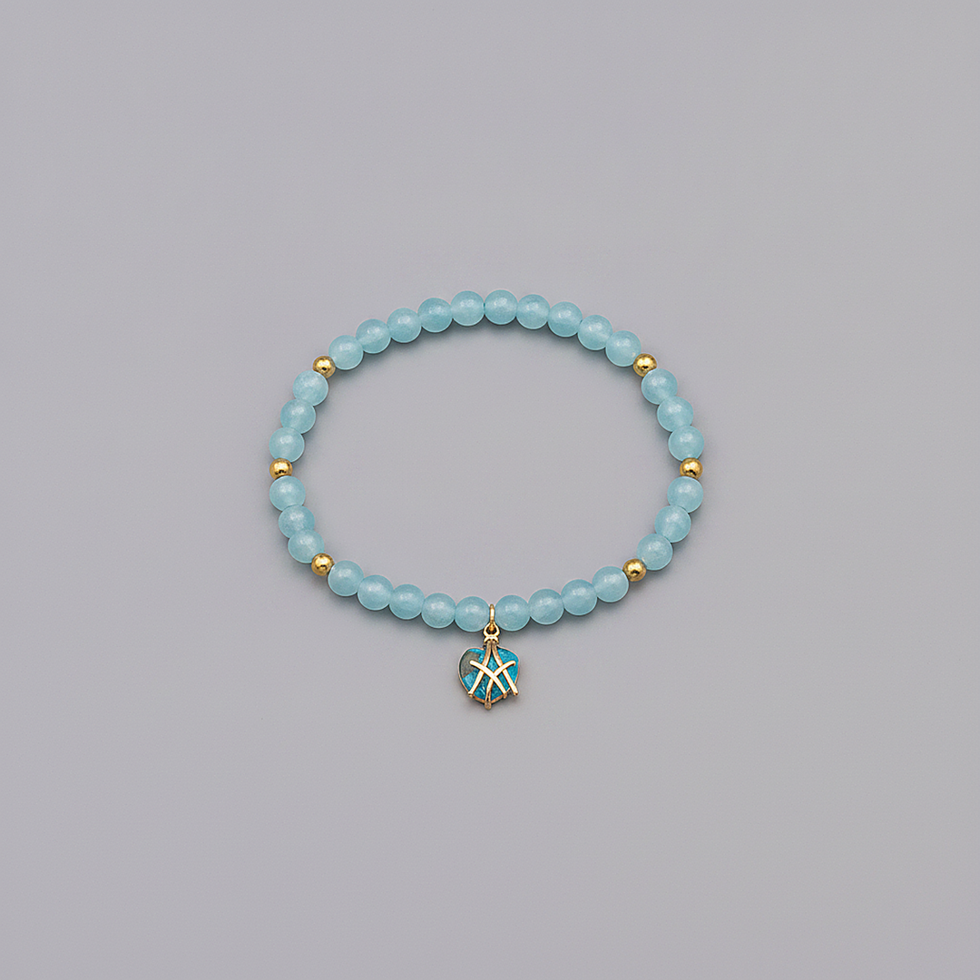 Opaline Aquamarine Bracelet