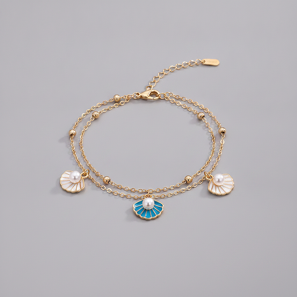 Cerise Pearl Bracelet