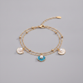 Cerise Pearl Bracelet