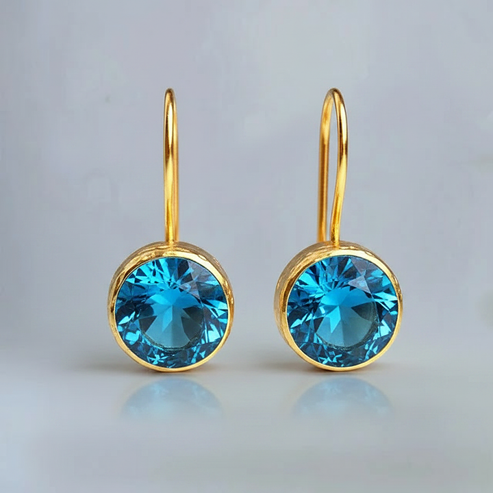 Pendientes Jolie de circonita