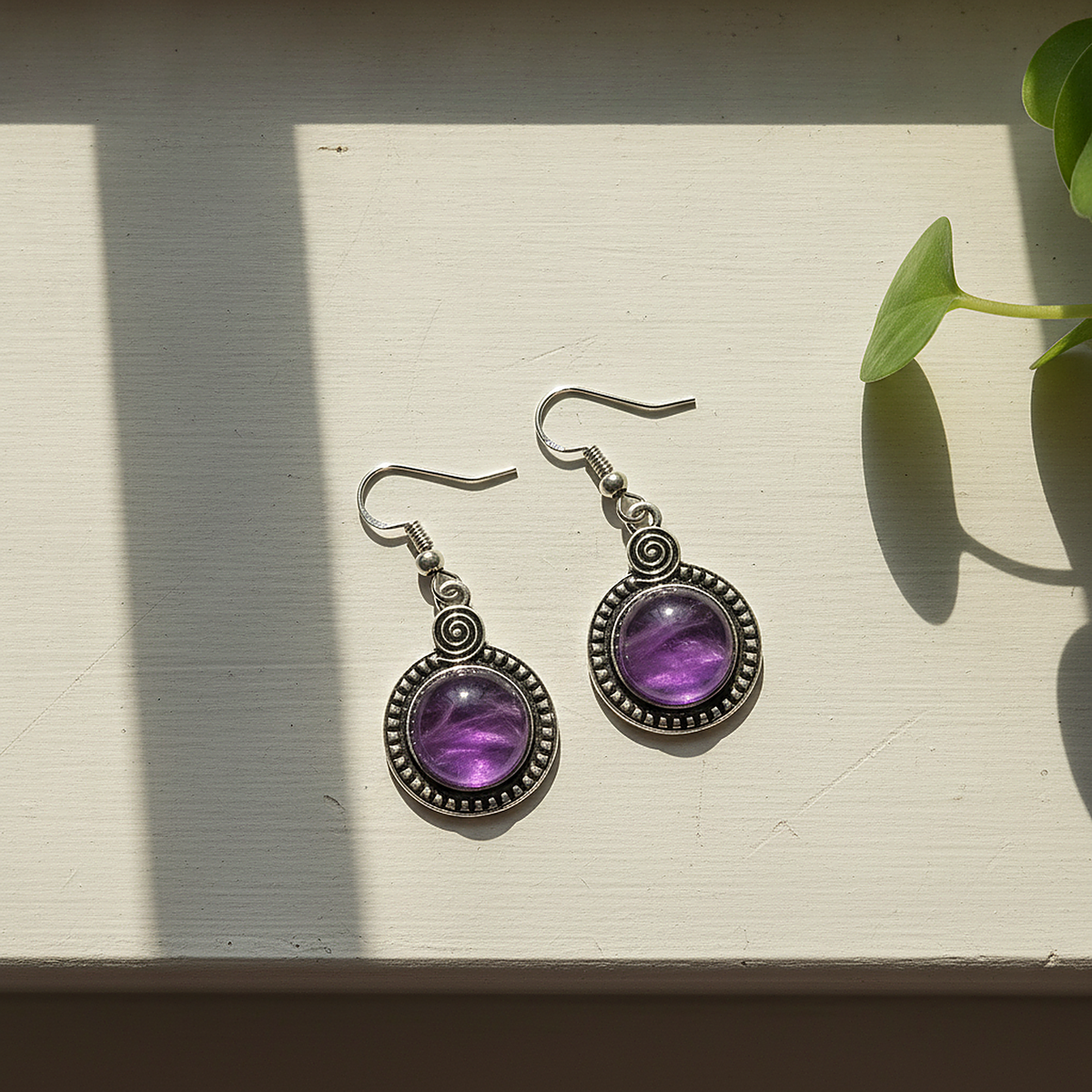 Pendientes de cristal Isolde