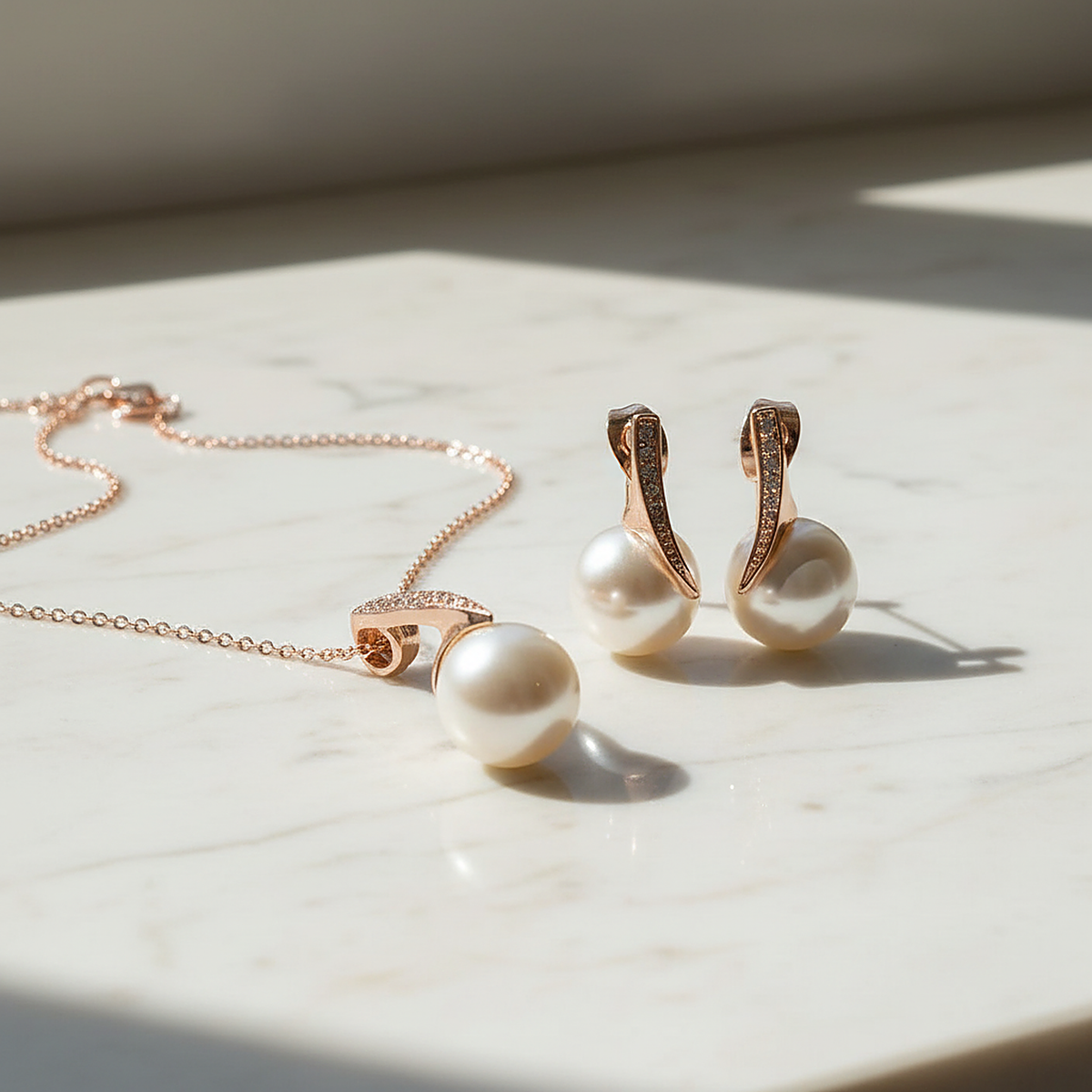 Une Pearl Earrings