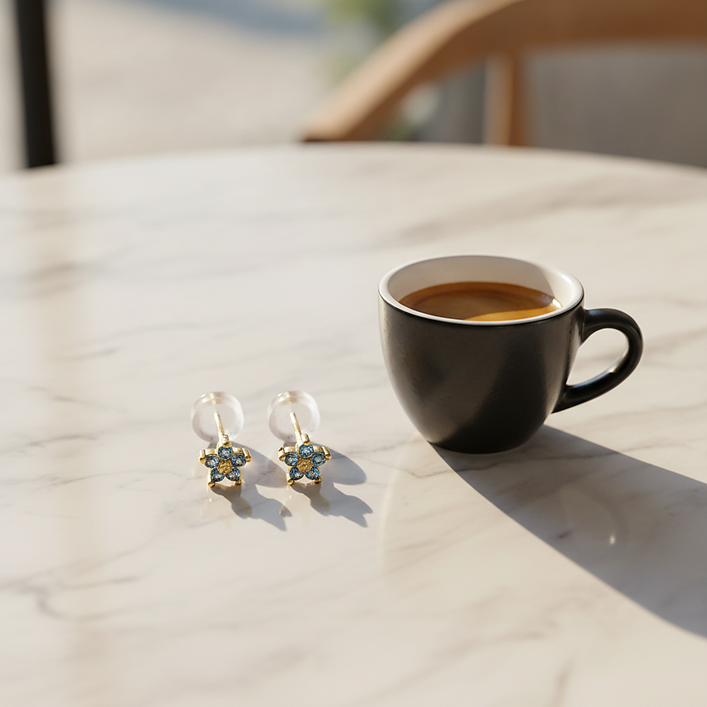 Tindra-Zirkonia-Ohrringe