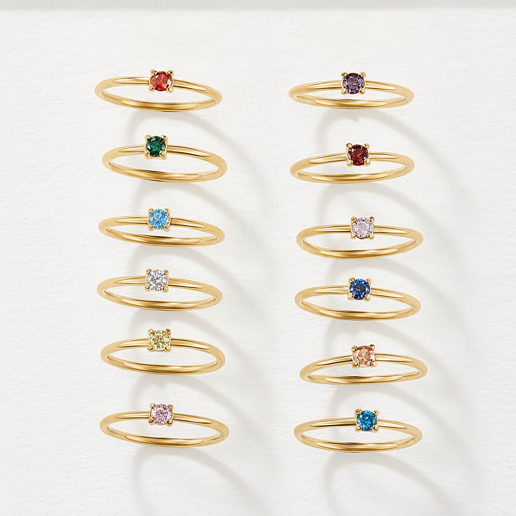 Fleur Gold Jewelry Set