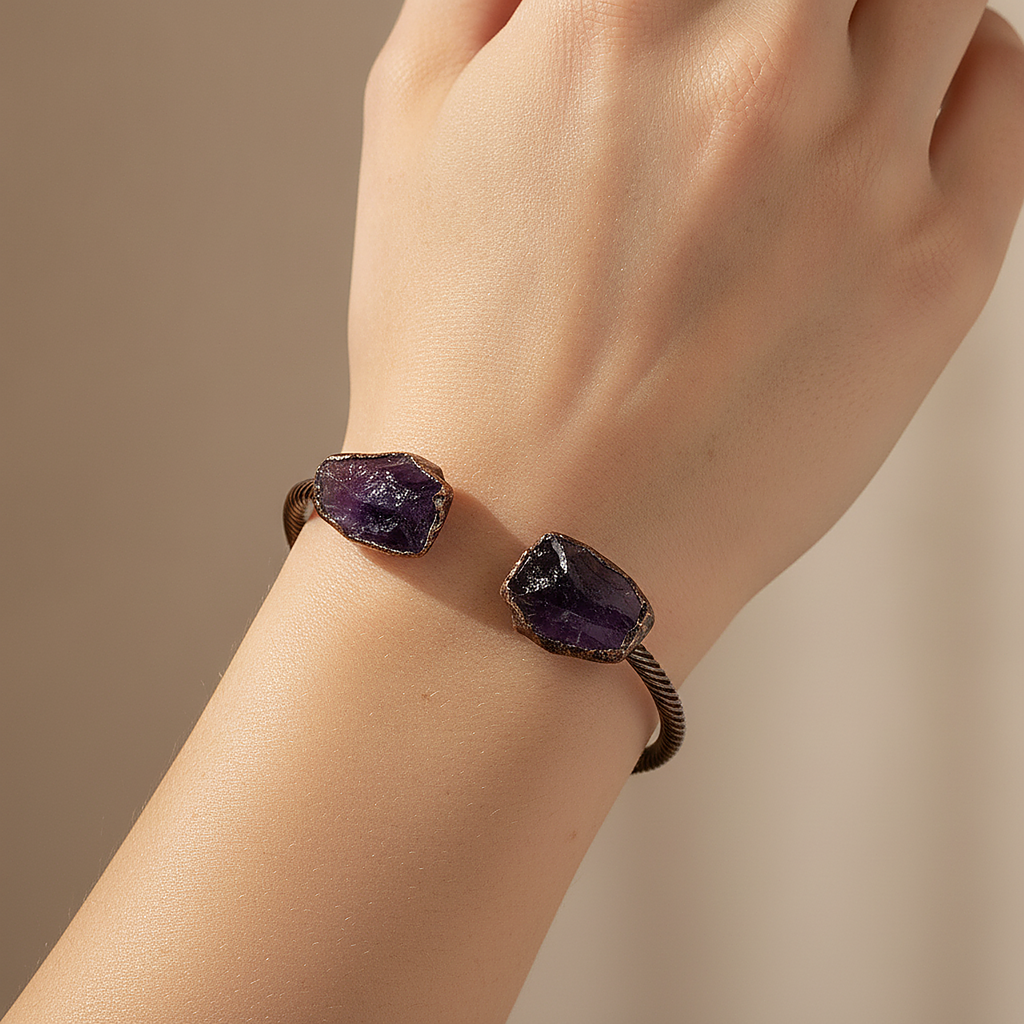 Wisteria Amethyst Bracelet