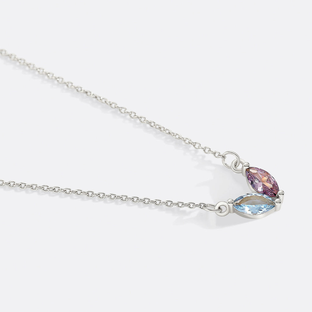 Elegant Family Birthstone Necklace