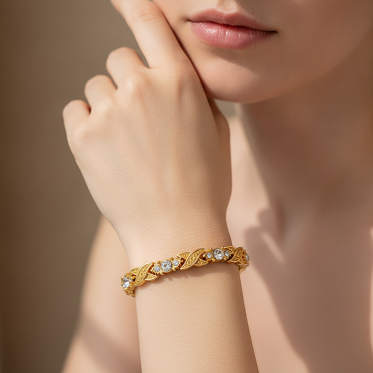 Cassia Crystal Bracelet