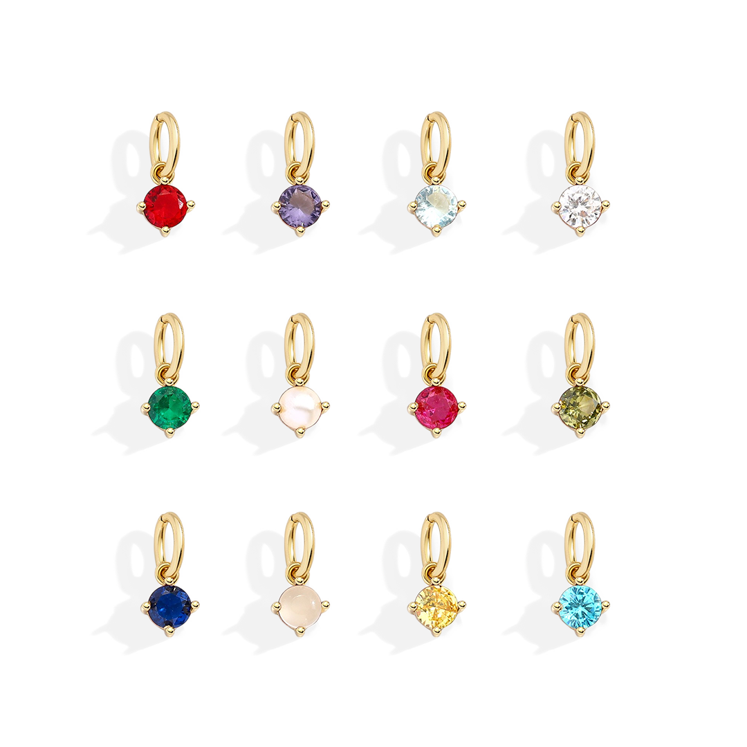 Essential 4mm Birthstone Charm