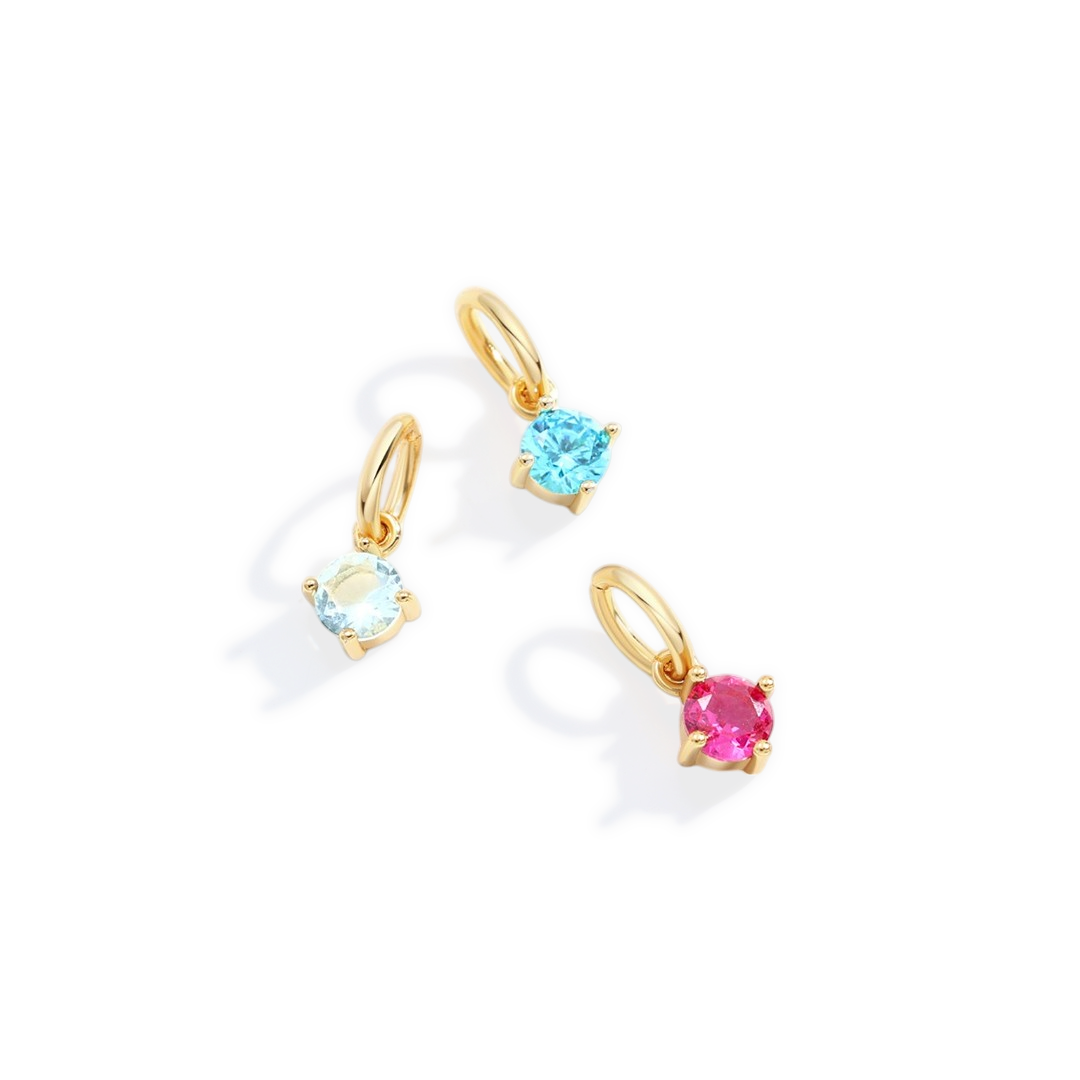 Essential 4mm Birthstone Charm