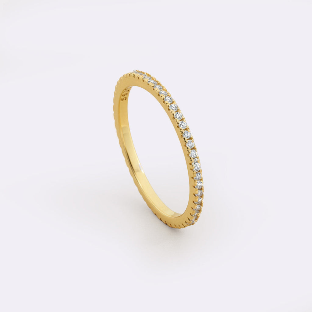 Prsten s diamantem Eternity