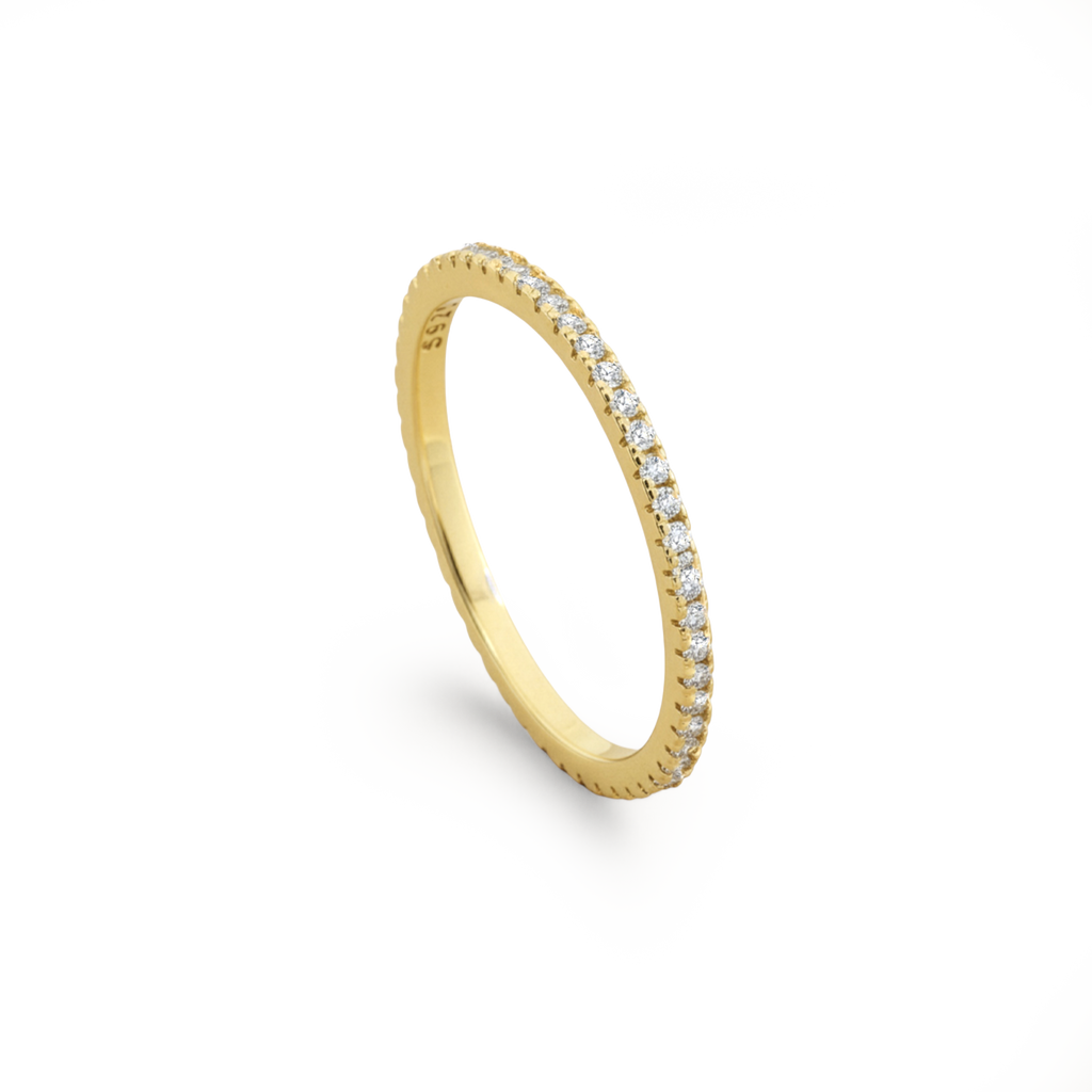 Prsten s diamantem Eternity