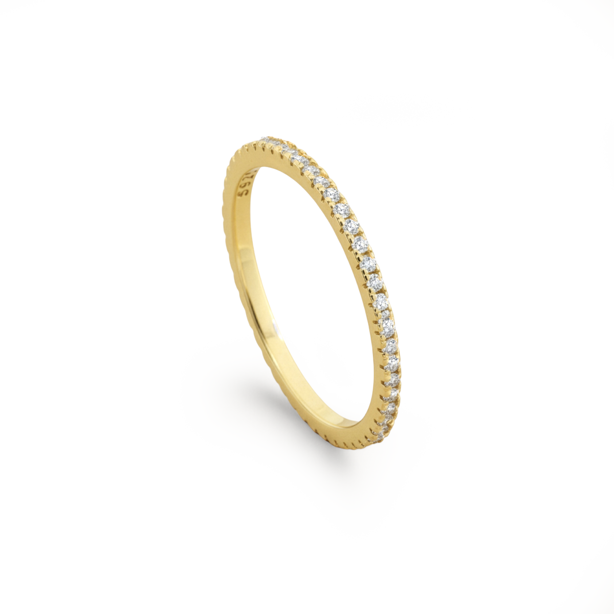 Prsten s diamantem Eternity