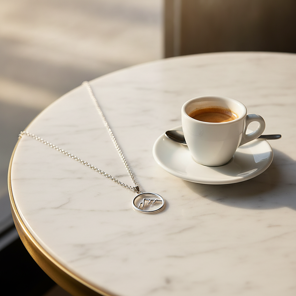 Valentine Silver Necklace