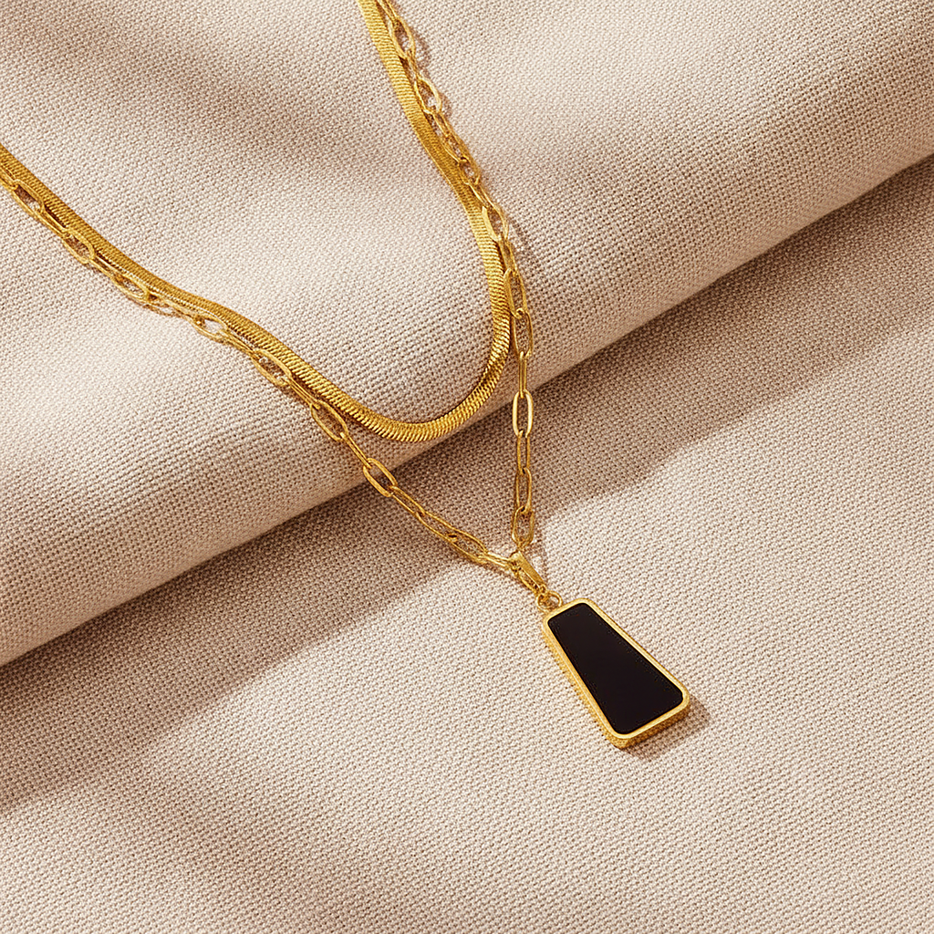 Esme Onyx Necklace