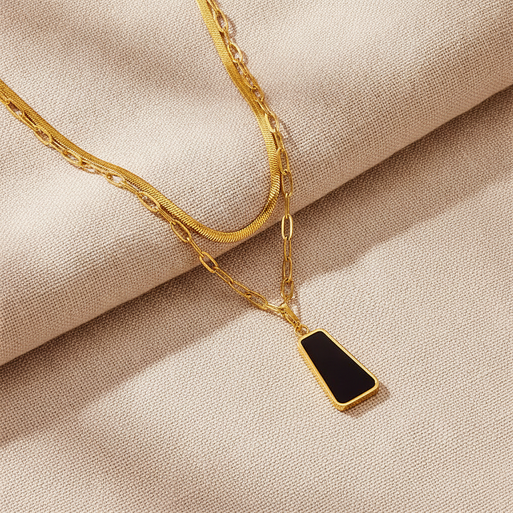 Esme Onyx Necklace