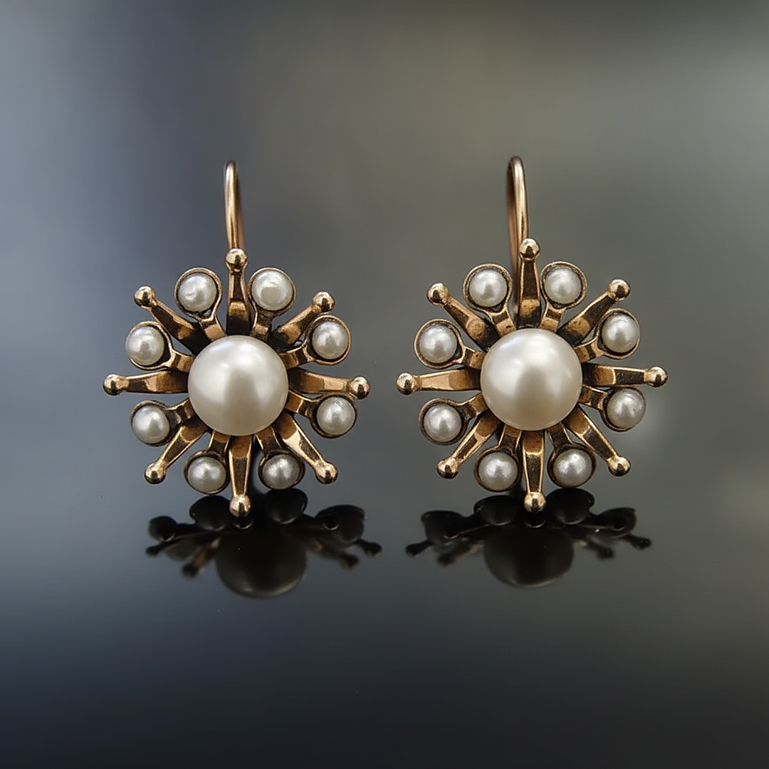 Boucles d’oreilles en perles Blythe