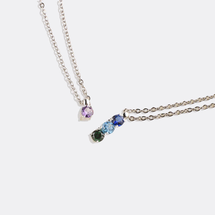 Collana con pietra portafortuna di famiglia