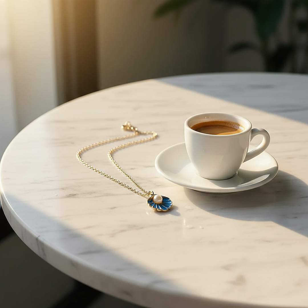 Zelie Pearl Necklace