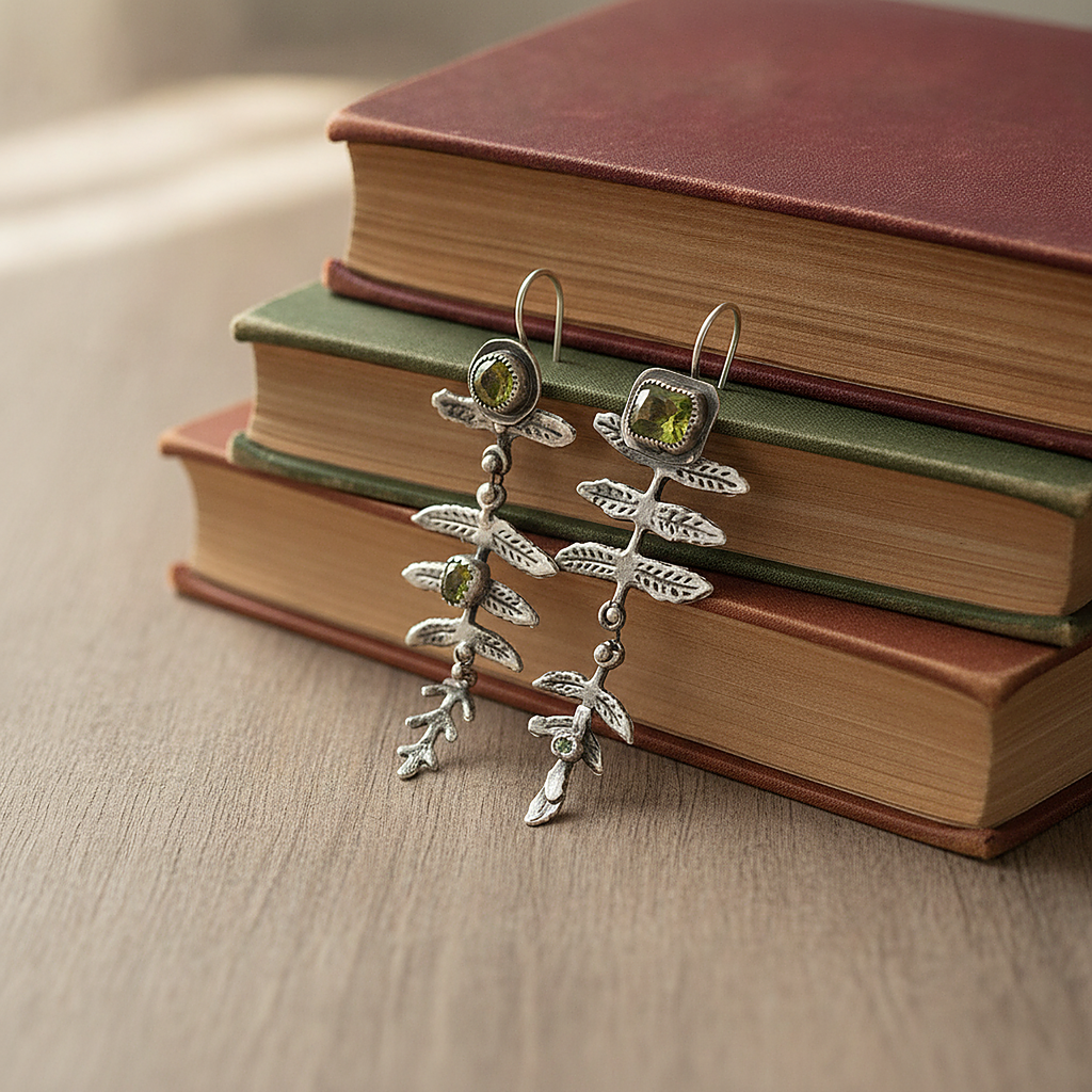 Sylvie Peridot Earrings