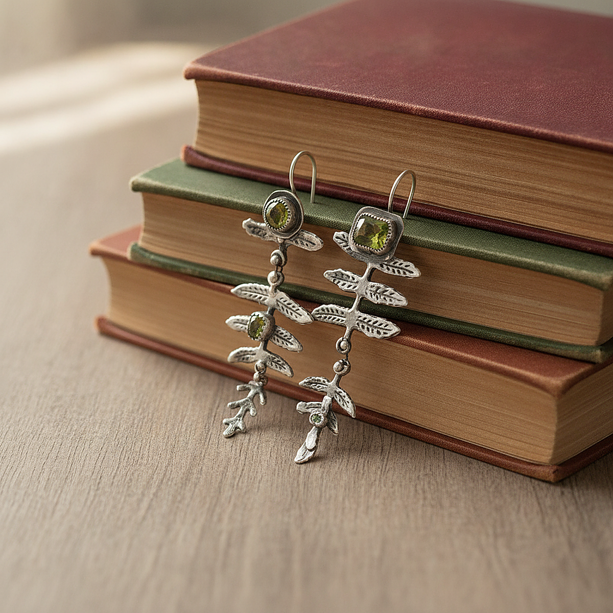 Sylvie Peridot Earrings