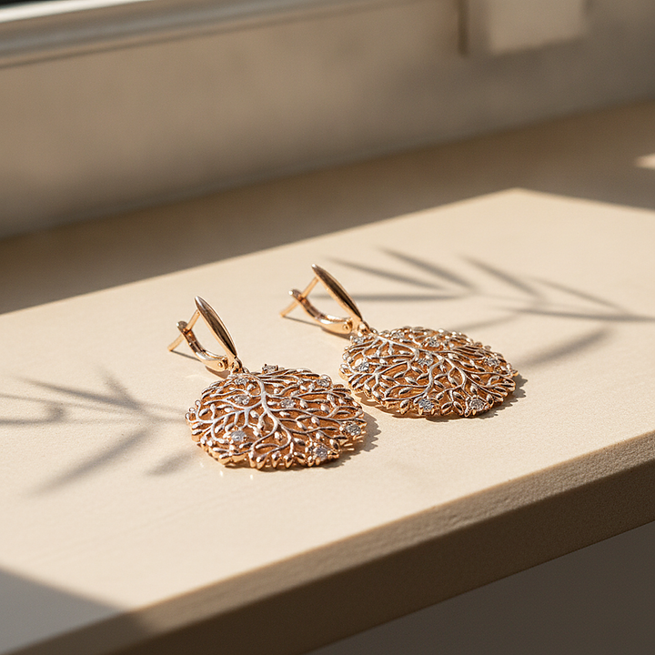 Boucles d’oreilles Hespera en zircone cubicque