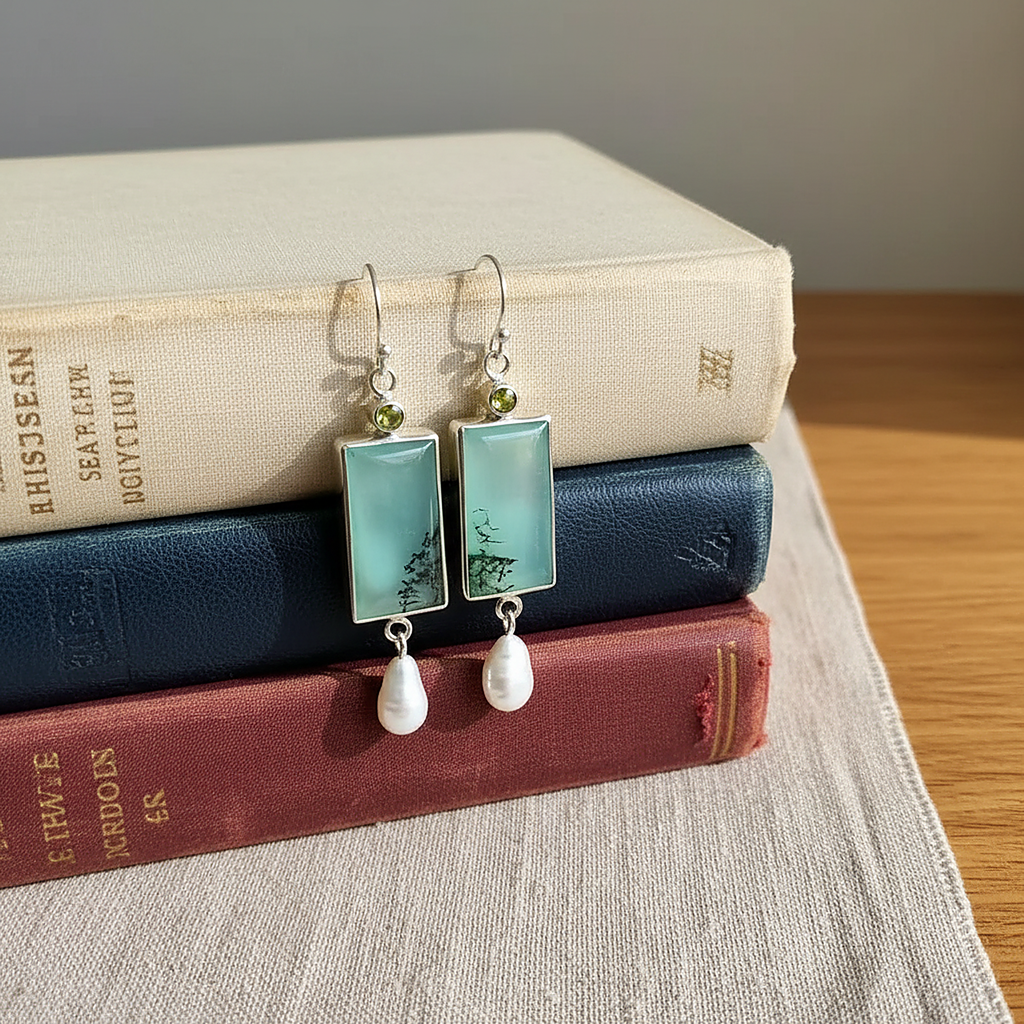 Soleil Pearl Earrings