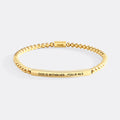 Dio è dentro di lei - Salmo 46:5 Bracciale ispiratore con perline