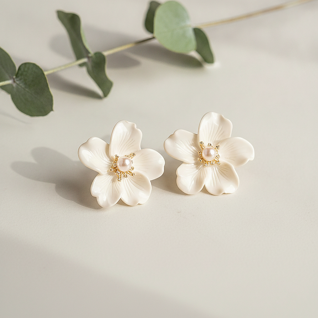 Pendientes de perlas Isolde