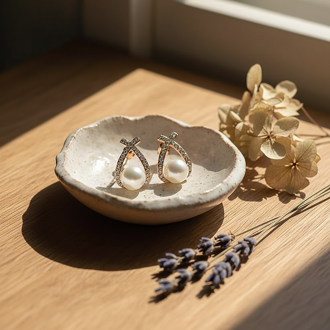 Isolde Pearl Earrings