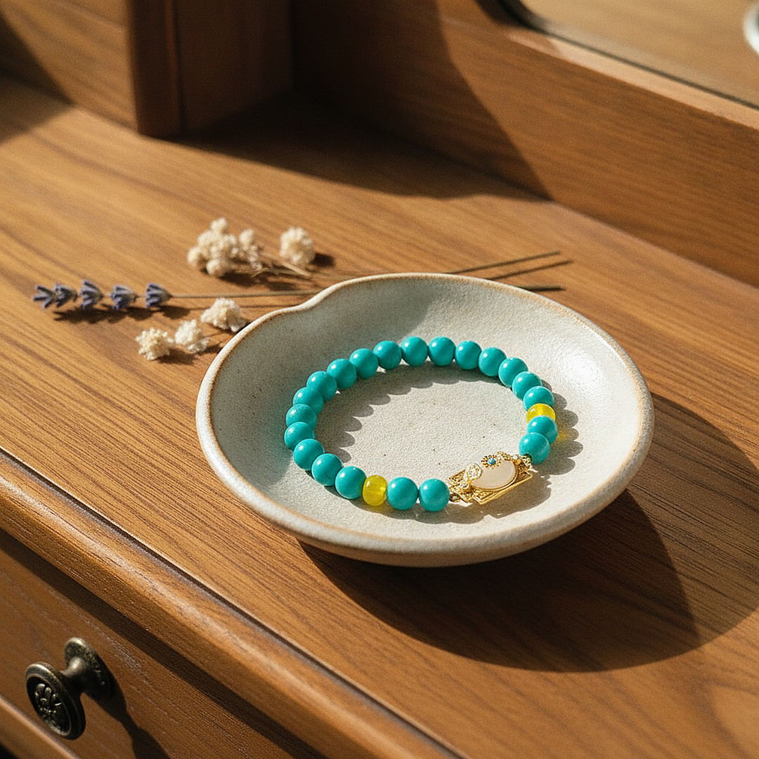 Clemence Turquoise Bracelet
