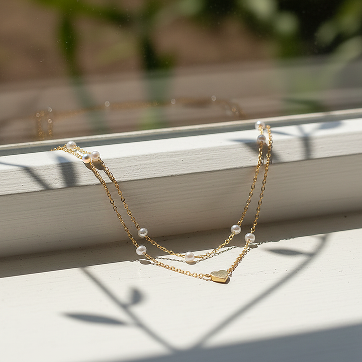 Coralie Pearl Necklace