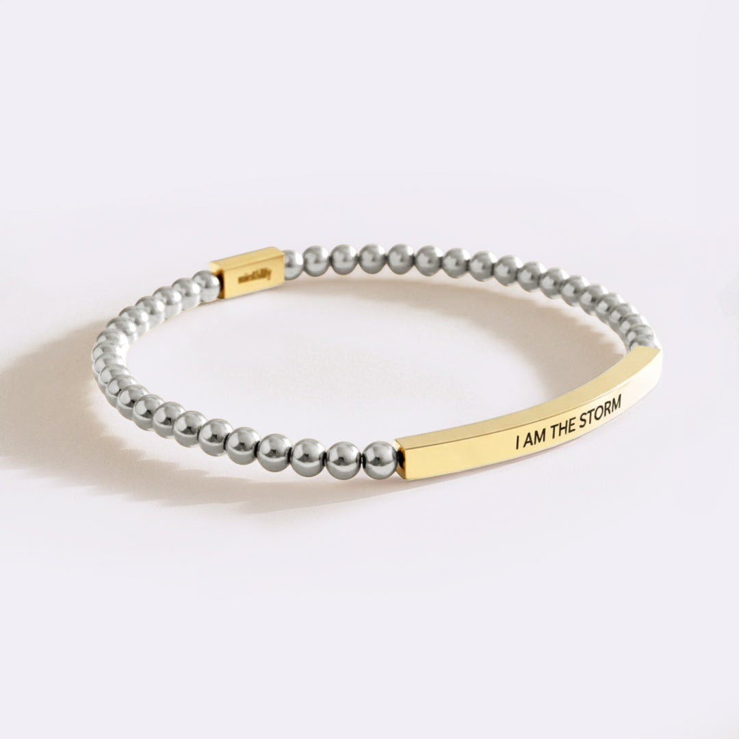 Bracciale I Am The Storm con Perline Inspire