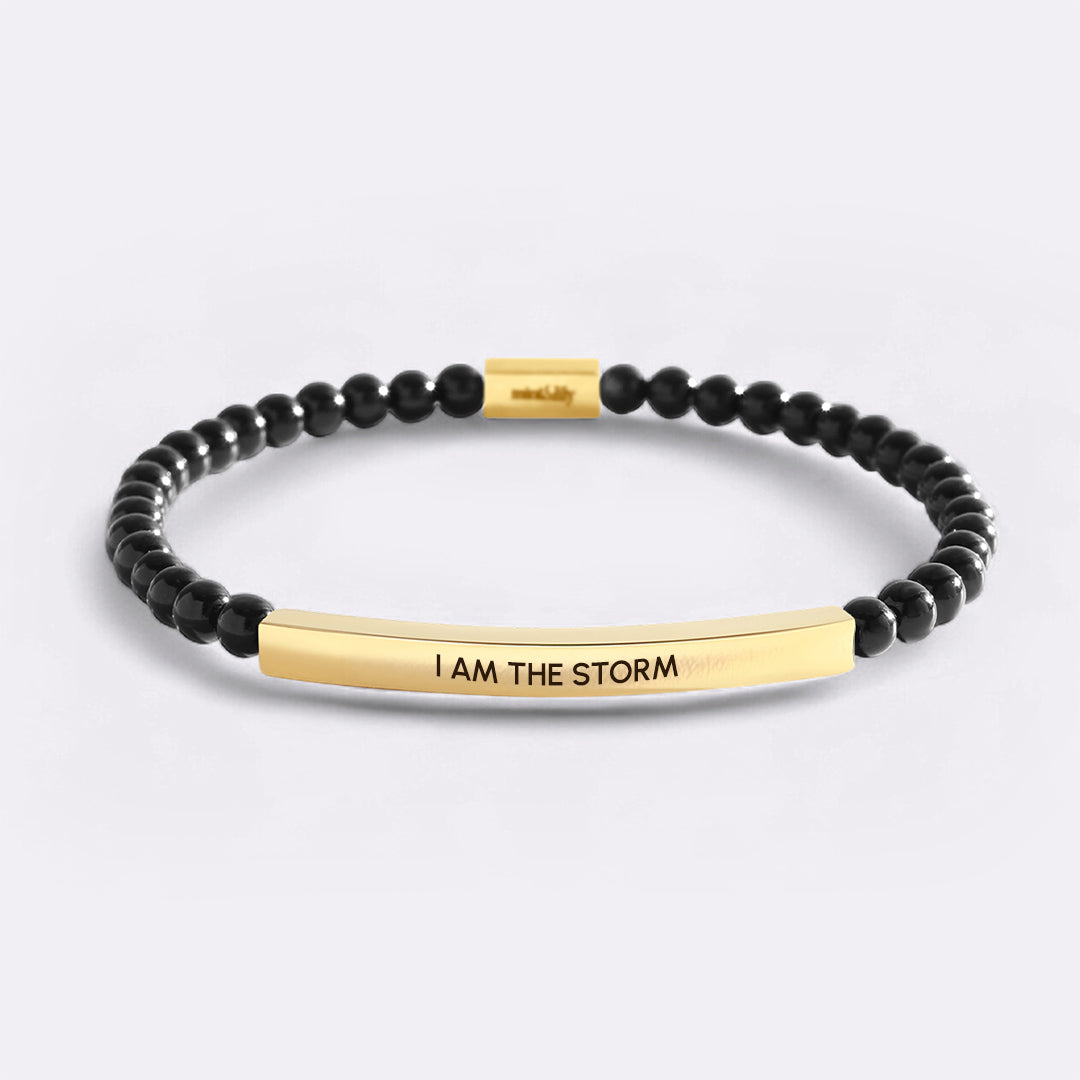 Bracciale I Am The Storm con Perline Inspire