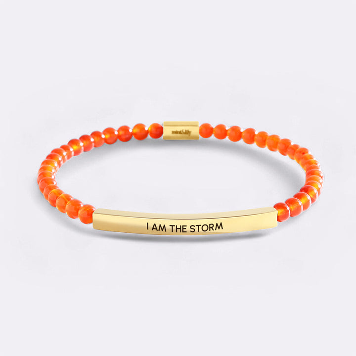Bracciale I Am The Storm con Perline Inspire