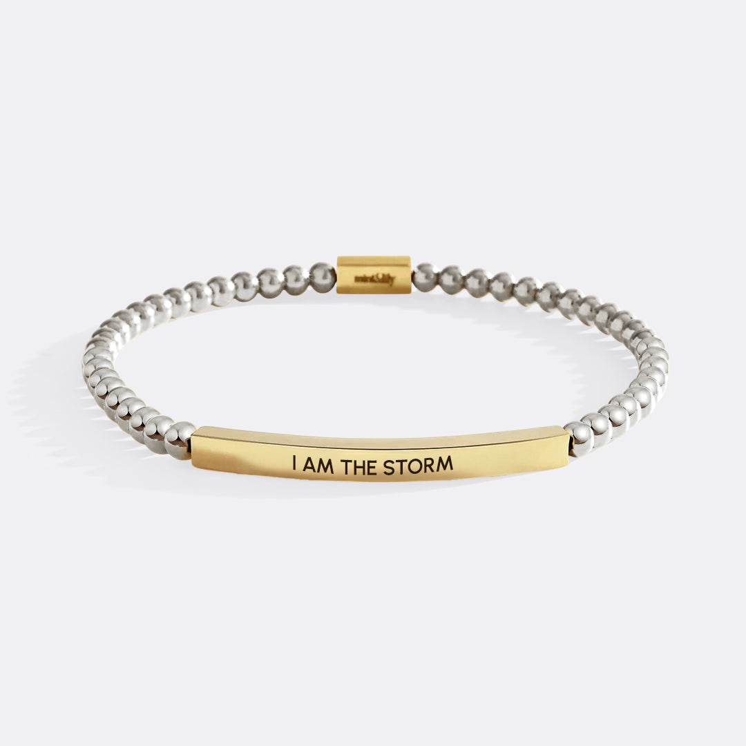 Bracciale I Am The Storm con Perline Inspire