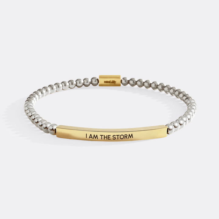 Bracciale I Am The Storm con Perline Inspire