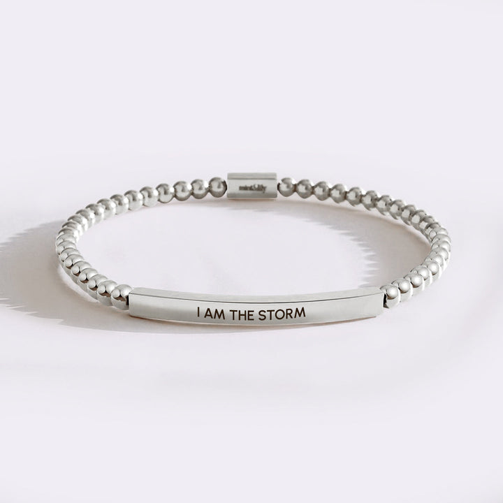 Bracciale I Am The Storm con Perline Inspire