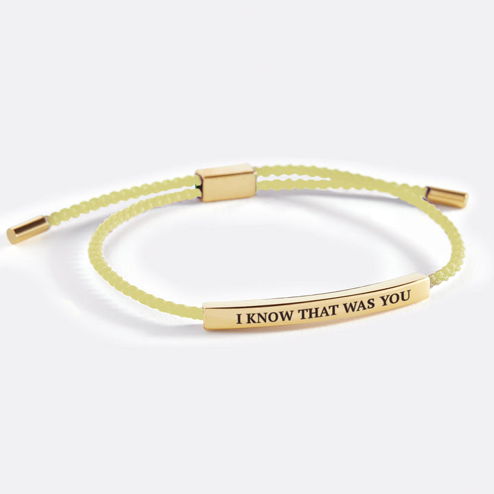 Bracciale I Know That Was You Inspire