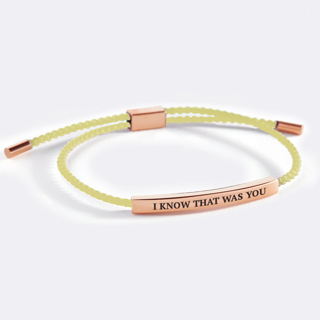 Bracciale I Know That Was You Inspire