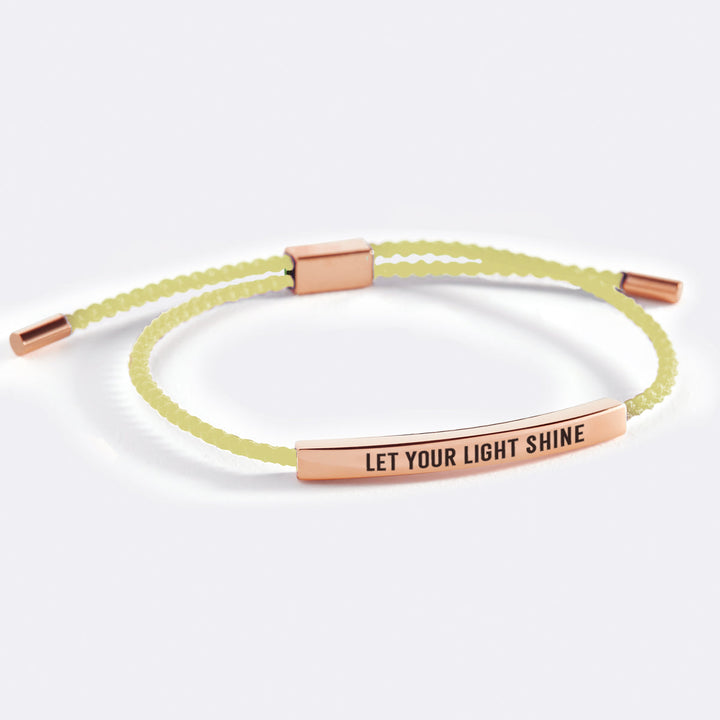 Let Your Light Shine Inspire Bracelet
