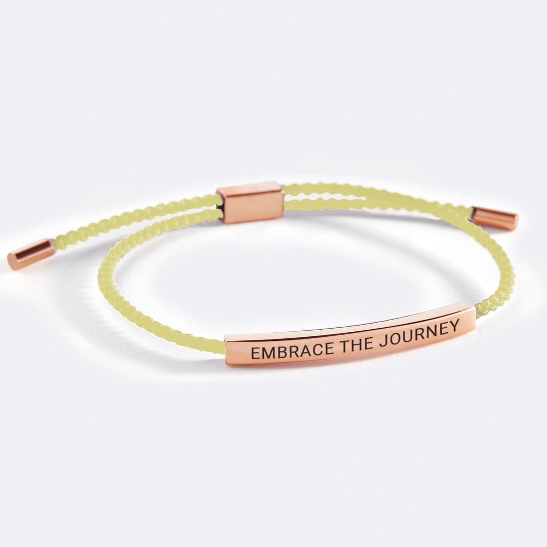 Umarm die Reise Inspirierendes Armband