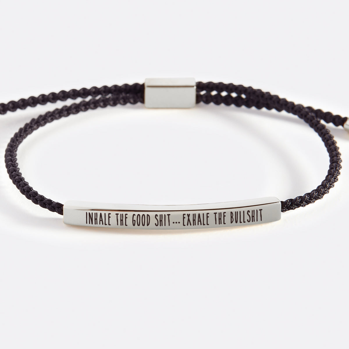 Bracciale Ispiratore Inspira il Buono... Espira le Sciocchezze