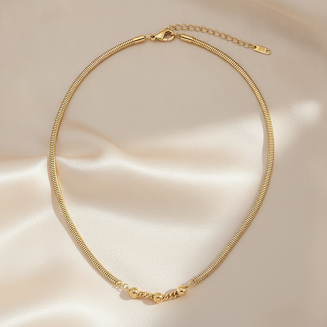 Solveig Gold Necklace