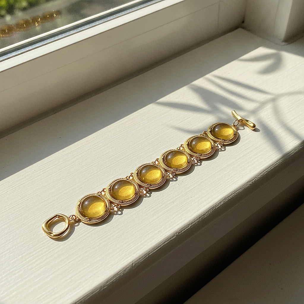 Coralie Citrine Bracelet