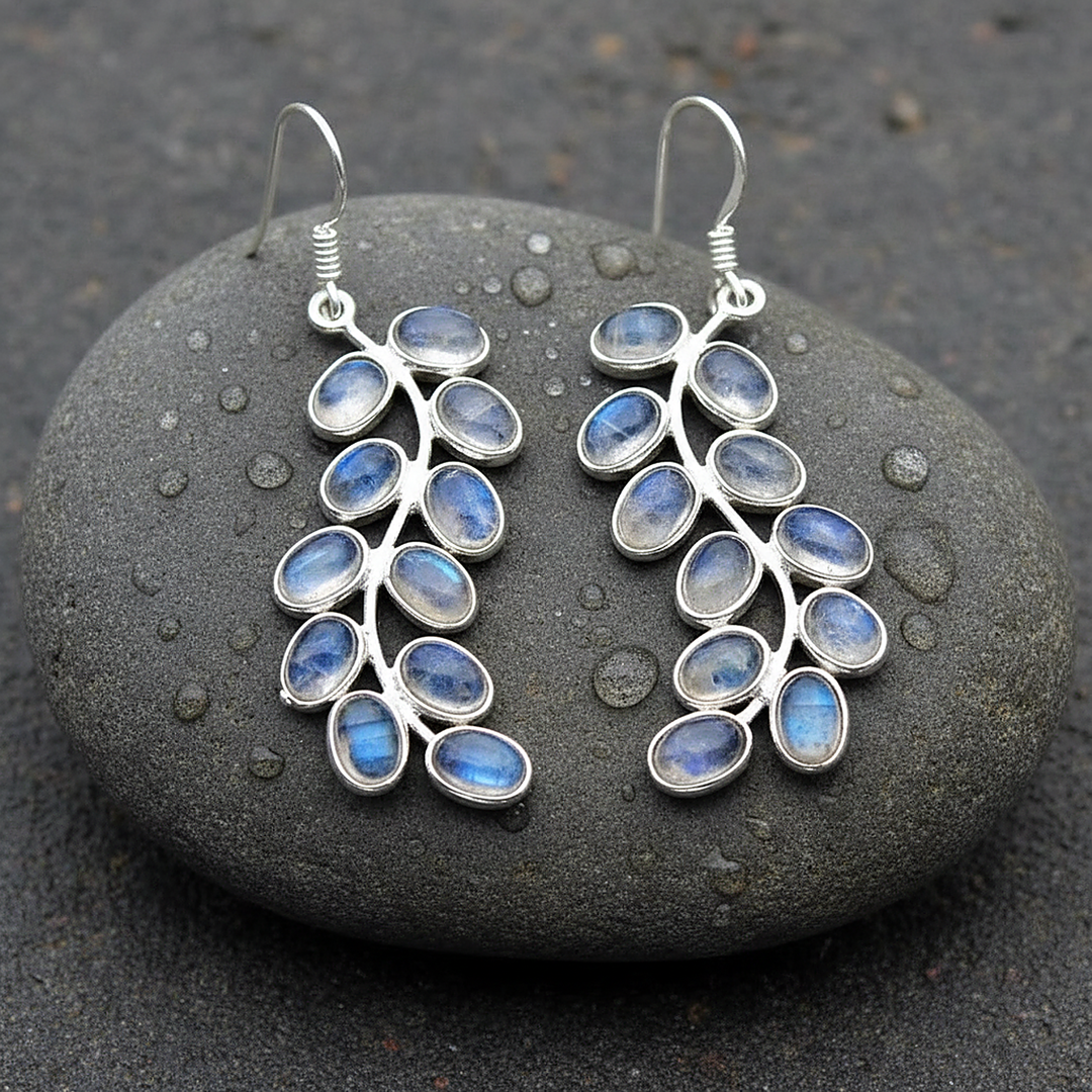 Liviana Moonstone Earrings