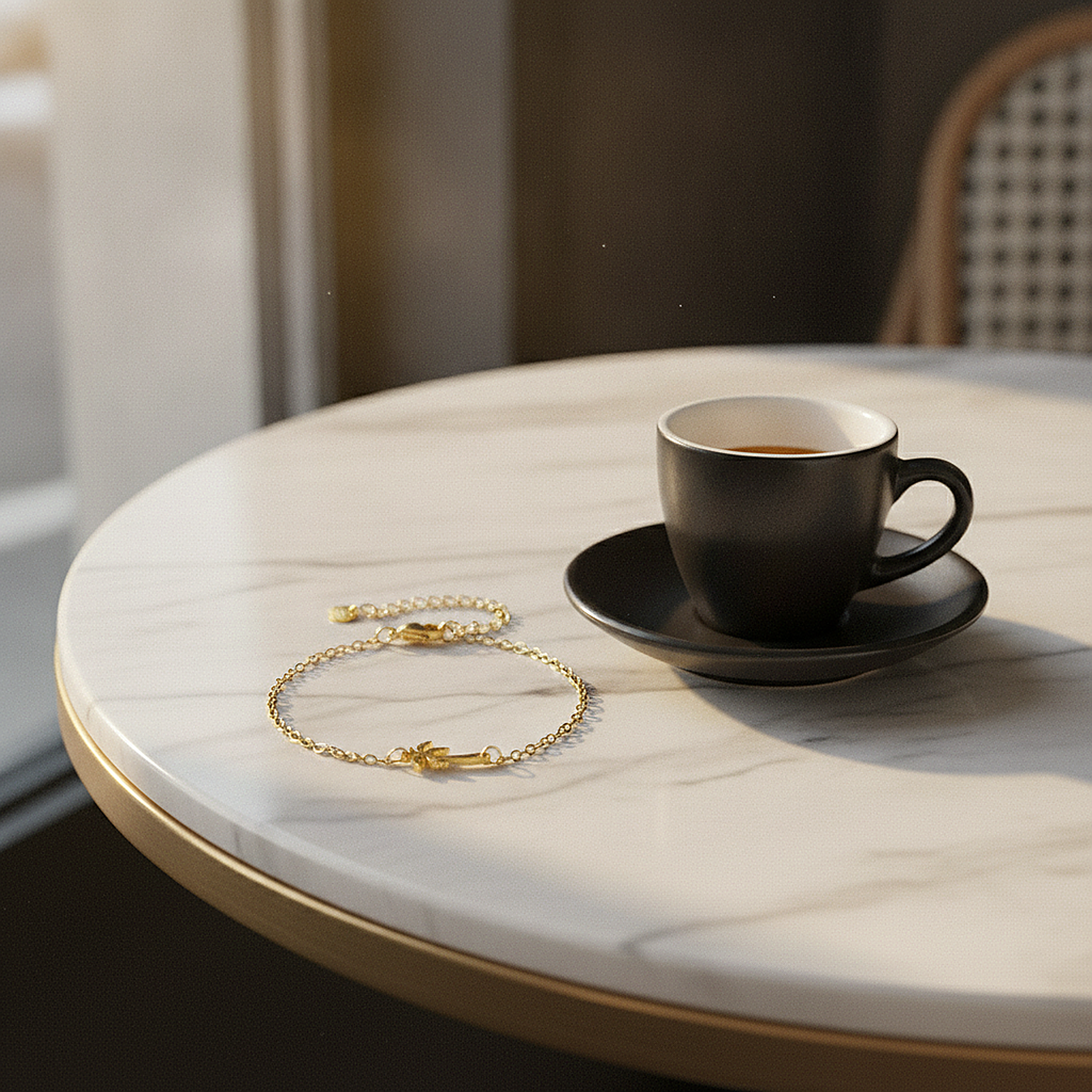 Fleur Gold Bracelet