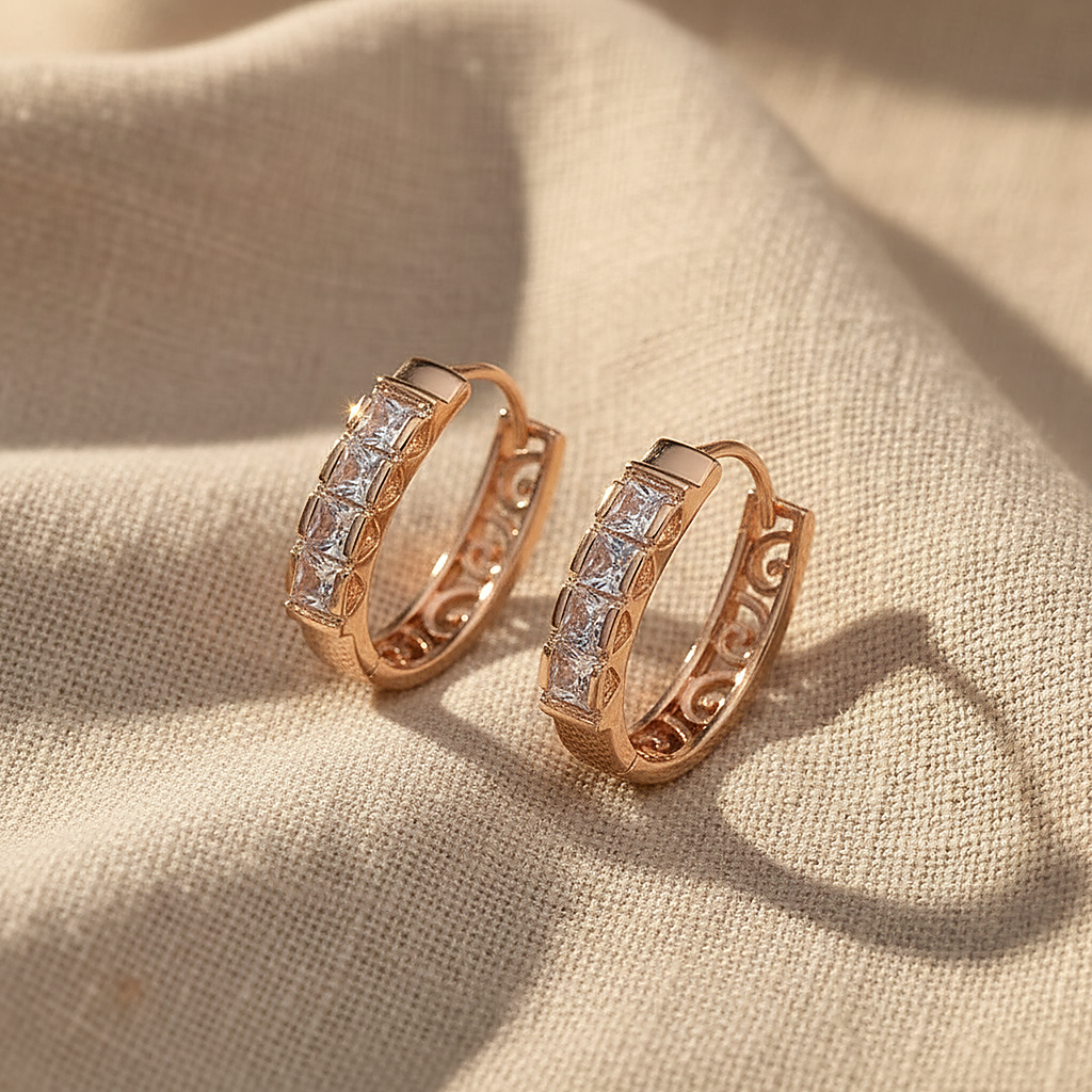 Sylvie Zirconia Earrings