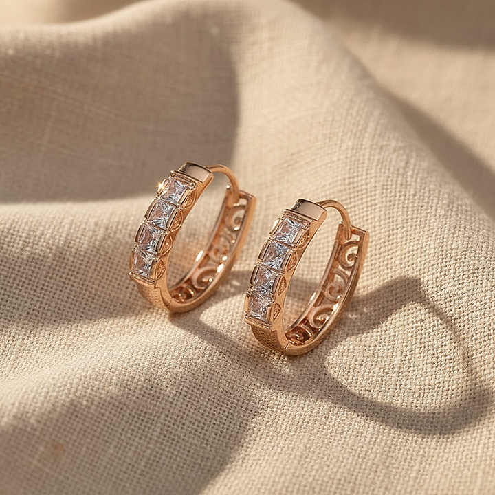 Sylvie Zirconia Earrings