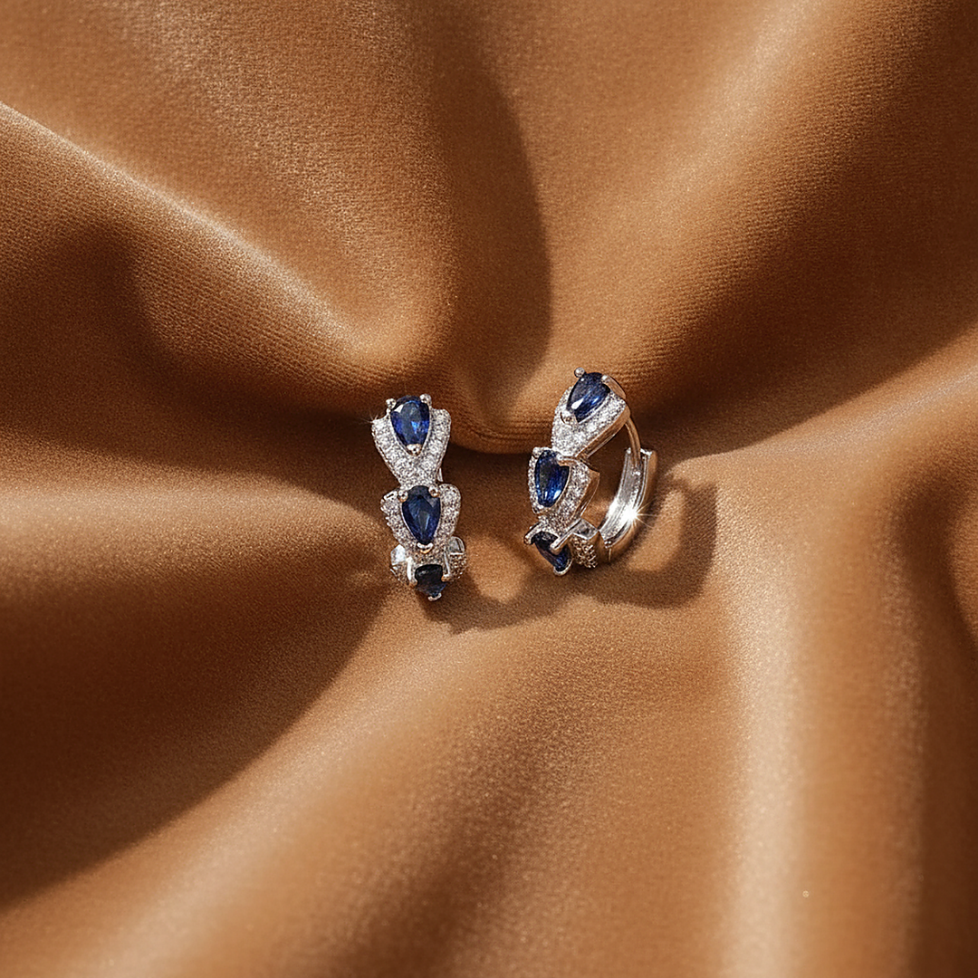 Pendientes Verena Sapphire