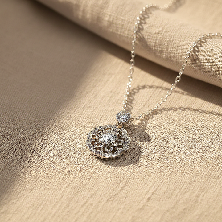 Ilaria Silver Necklace